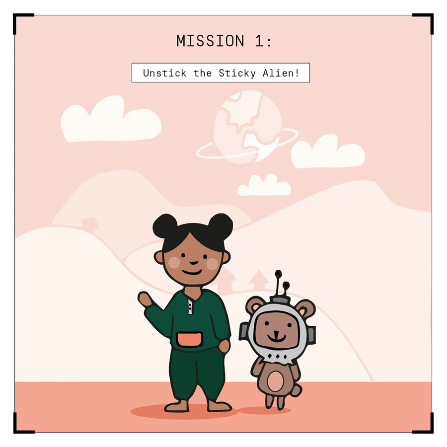 Unstick The Sticky Alien!