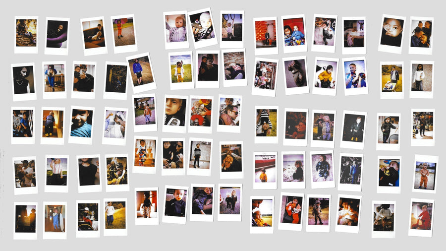 Petit Pli Community Captured on Polaroid