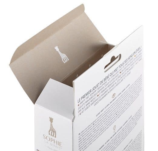 Original Sophie la Girafe natural rubber teether in gift box