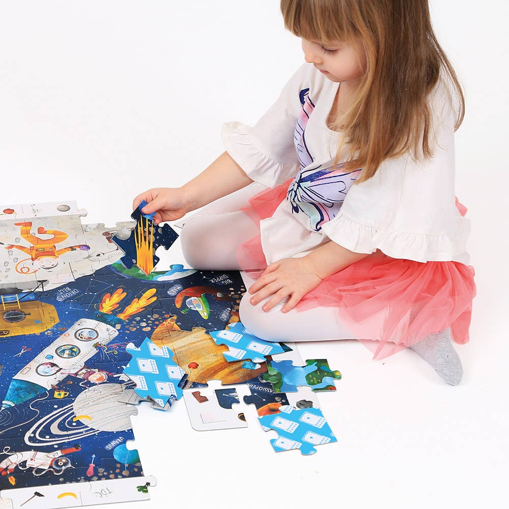 Banana Panda Observation Puzzle Space Educational Puzzle