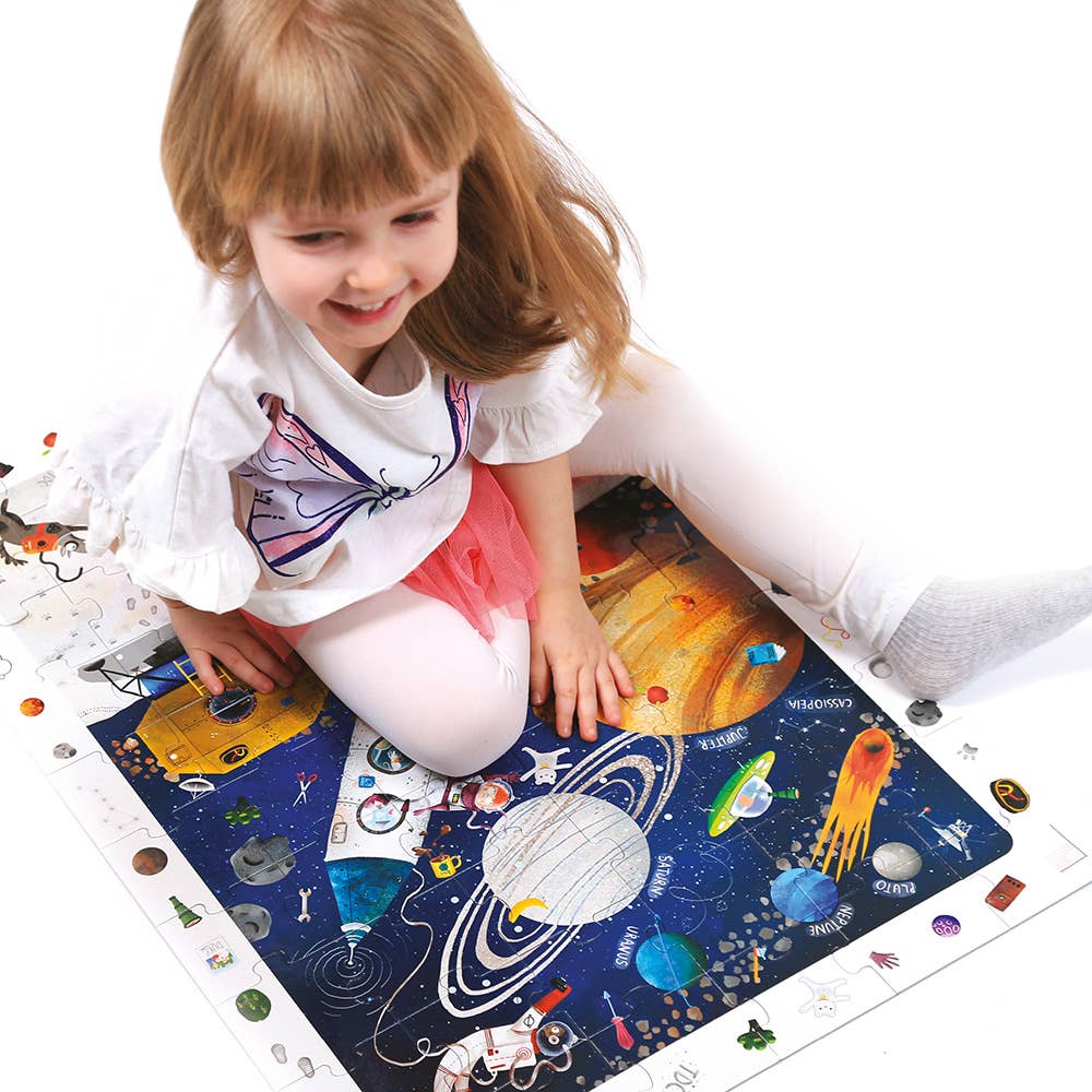Banana Panda Observation Puzzle Space Educational Puzzle