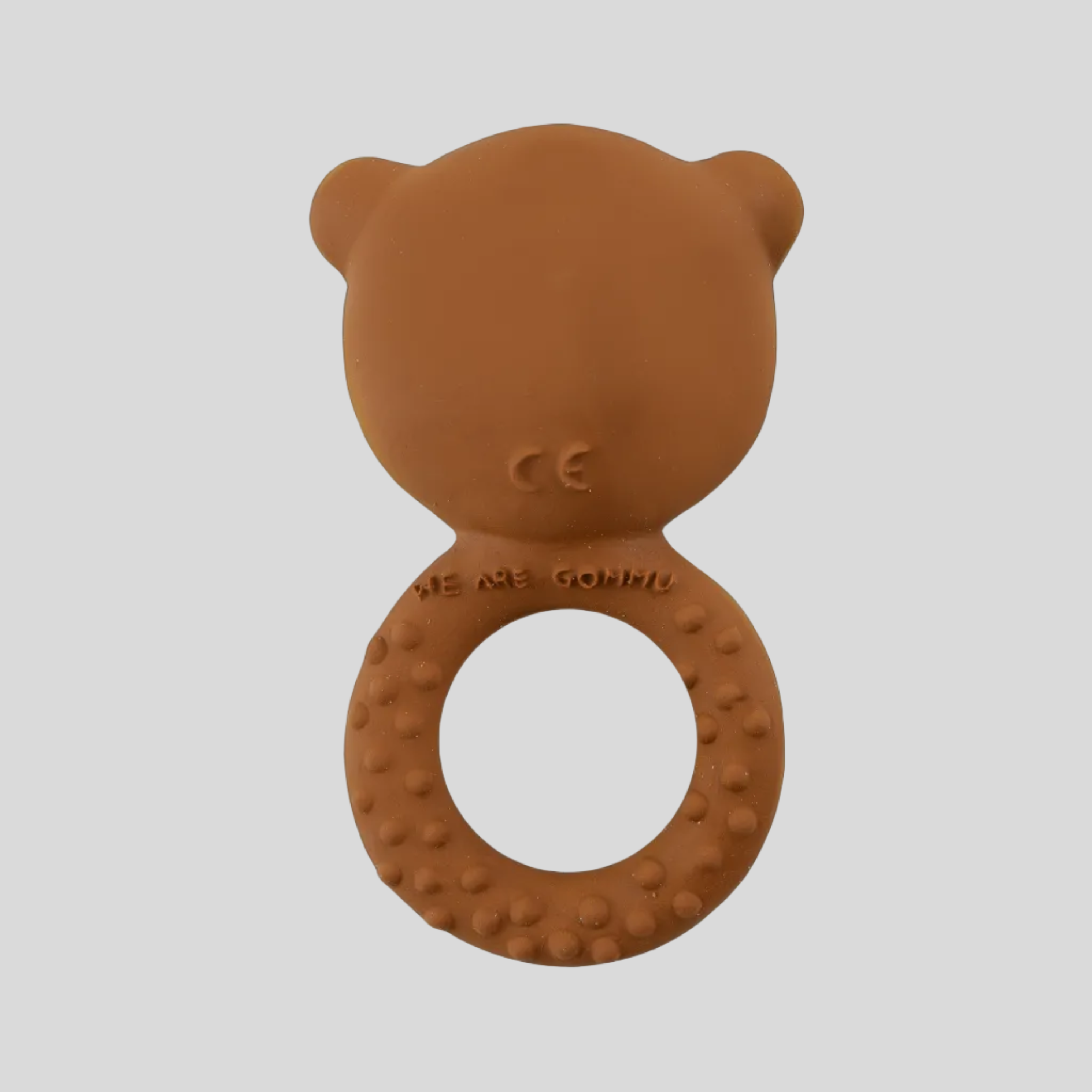 Gommu Ring Bear - Natural Rubber Teething Ring