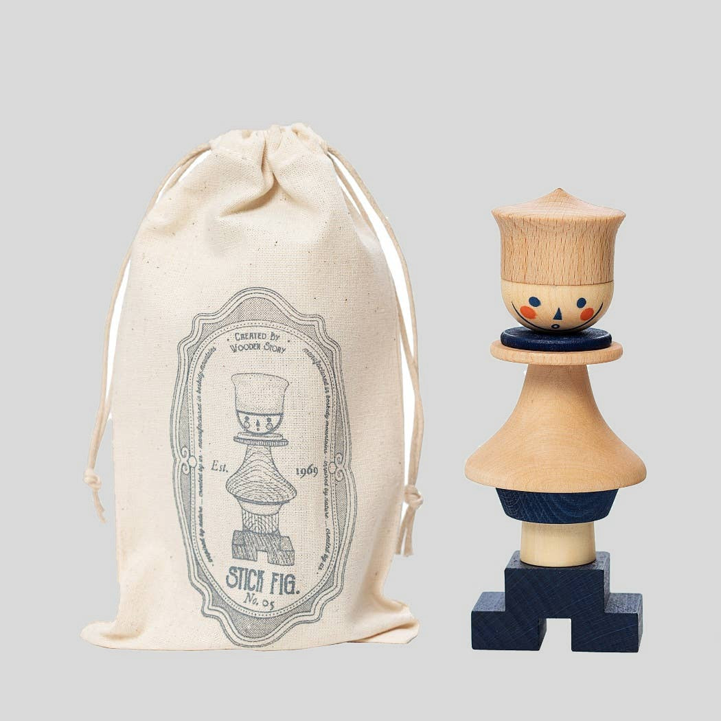 Stacking Toy Stick Fig No.05