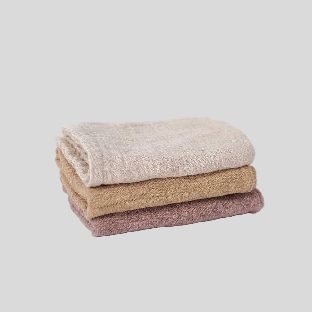 Muslin Wash Cloths (3 Pack)