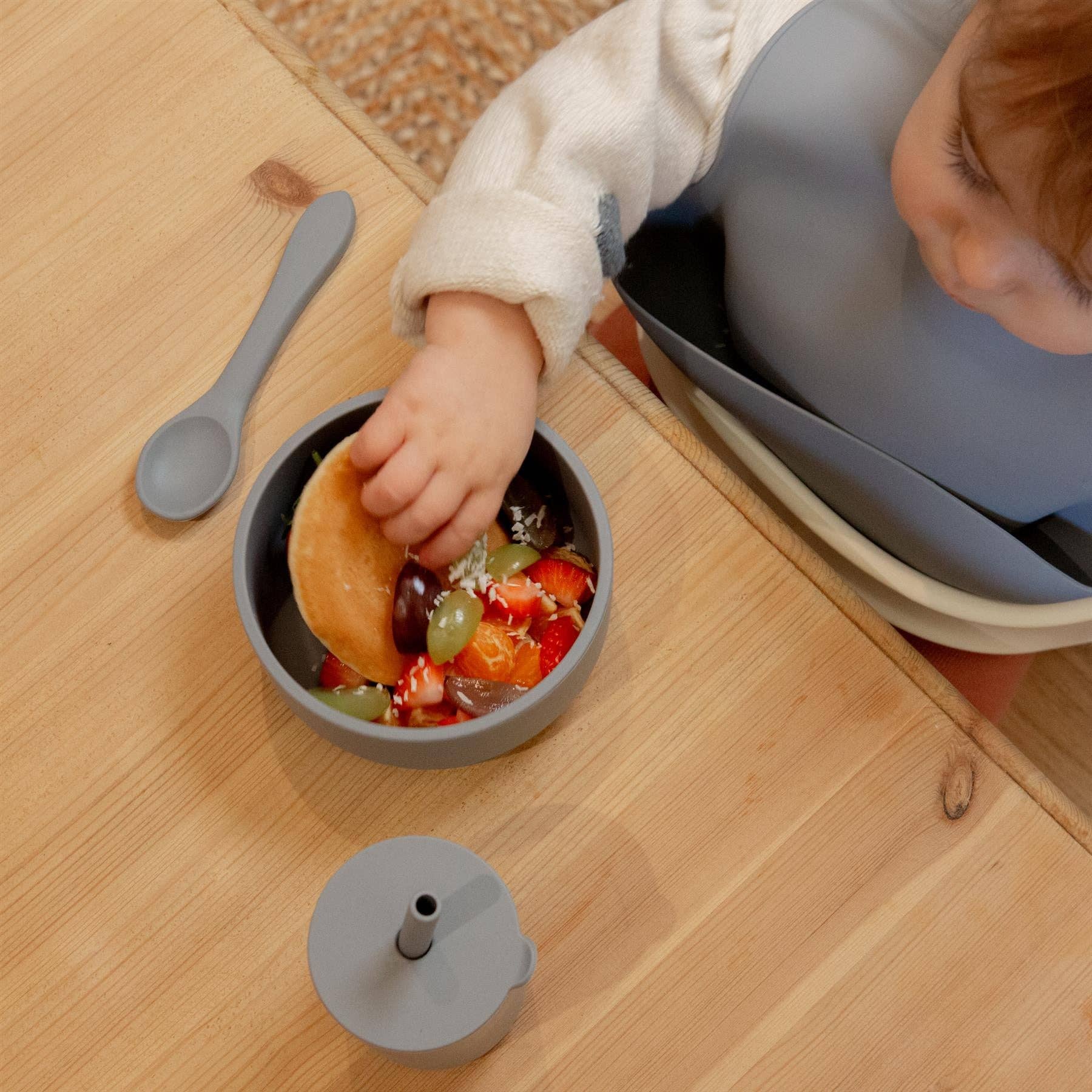 Baby Silicone Weaning Spoon