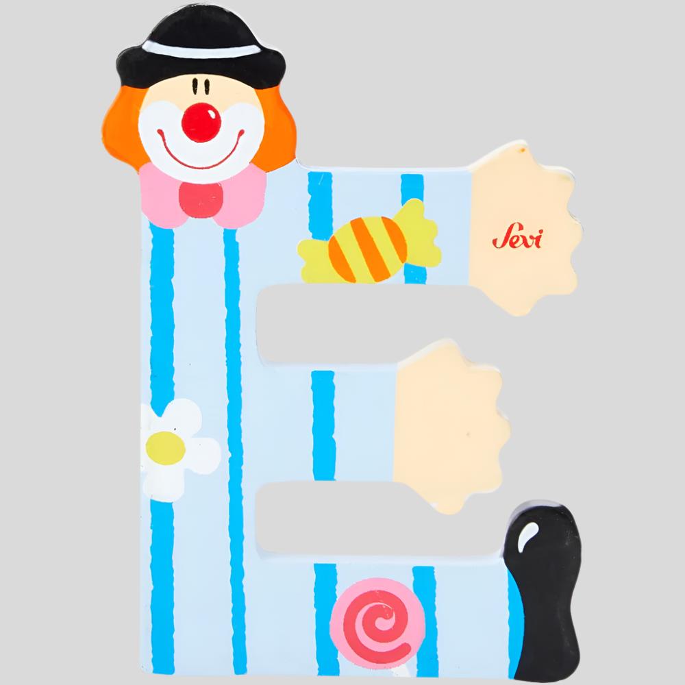 Sevi Wooden Clown Letters