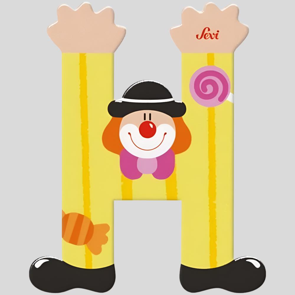 Sevi Wooden Clown Letters