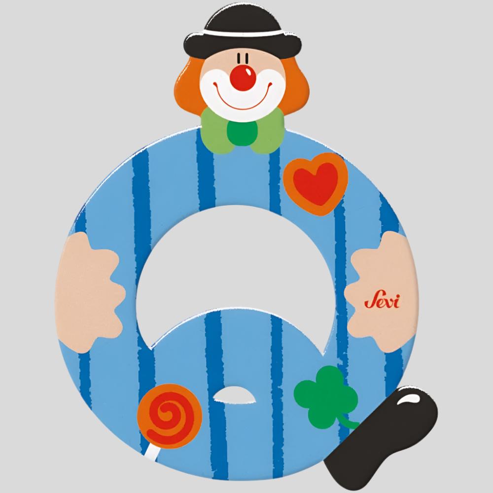 Sevi Wooden Clown Letters