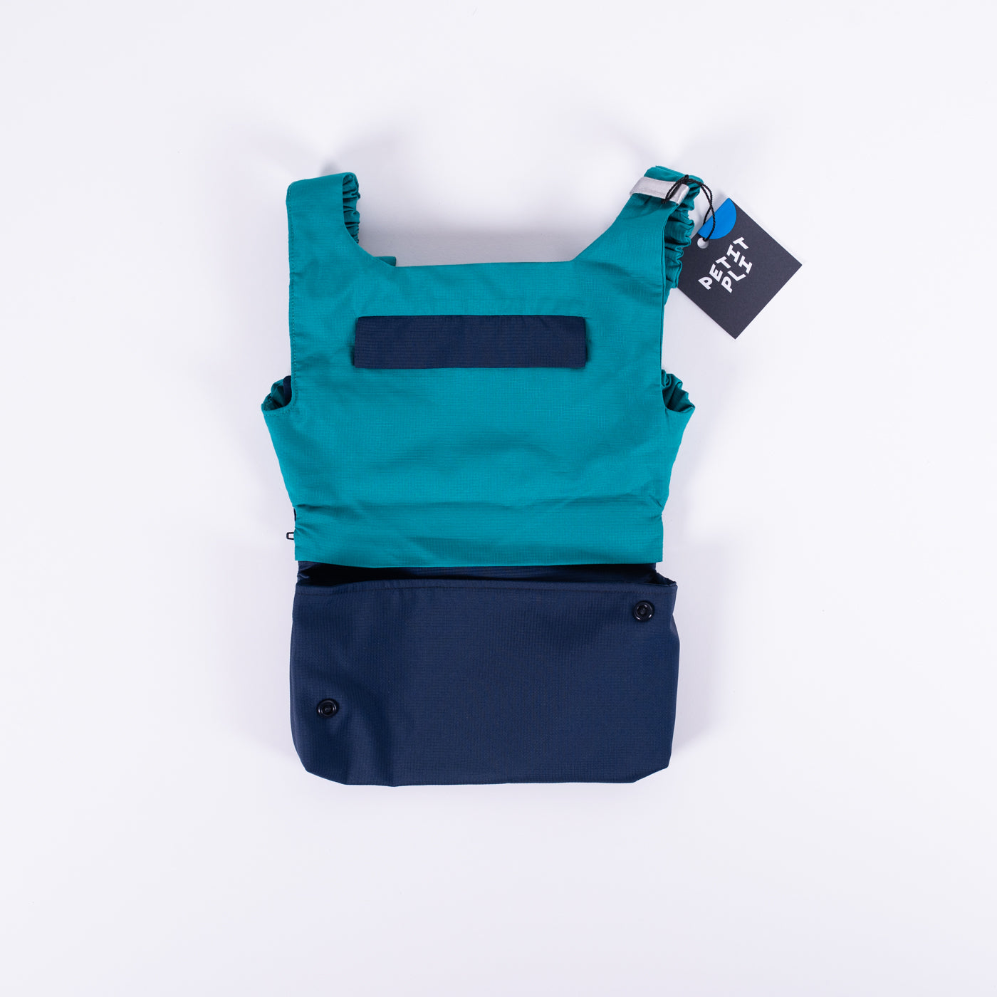 Bib Worn Pocket, front