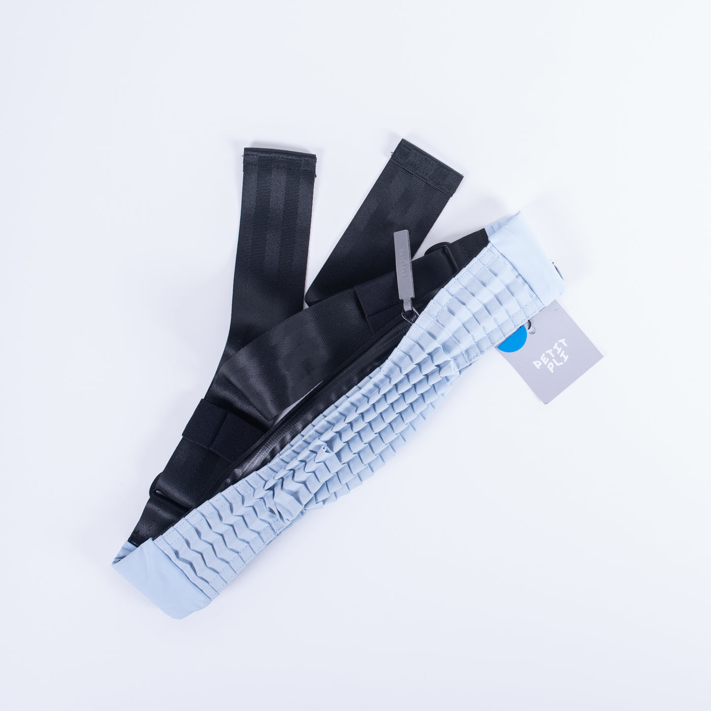 Satellite Pocket in Polar Blue with large strap