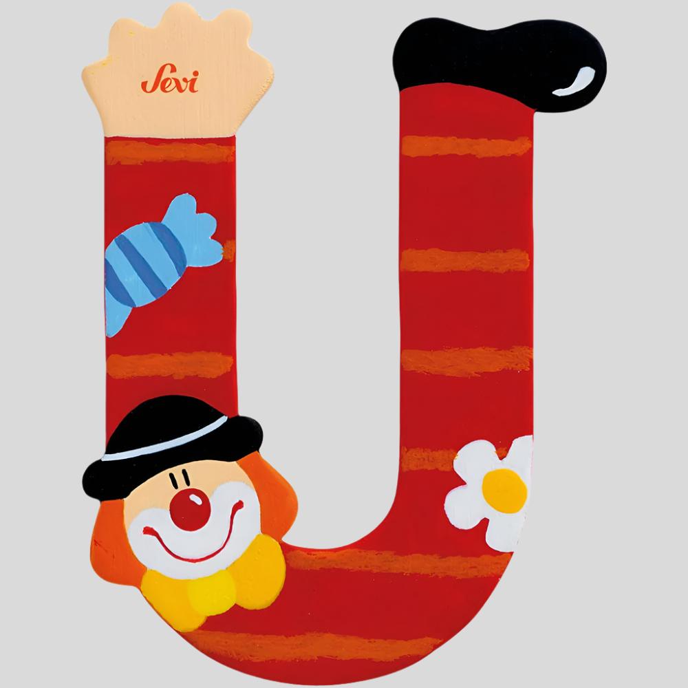 Sevi Wooden Clown Letters