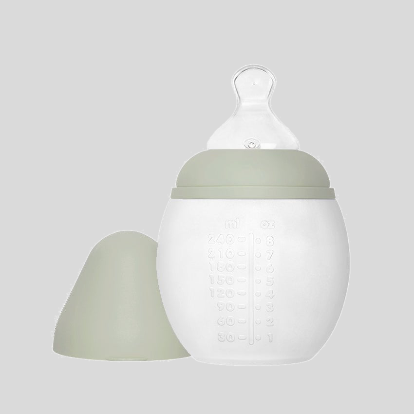 Elhée Bibron baby bottle in Sage