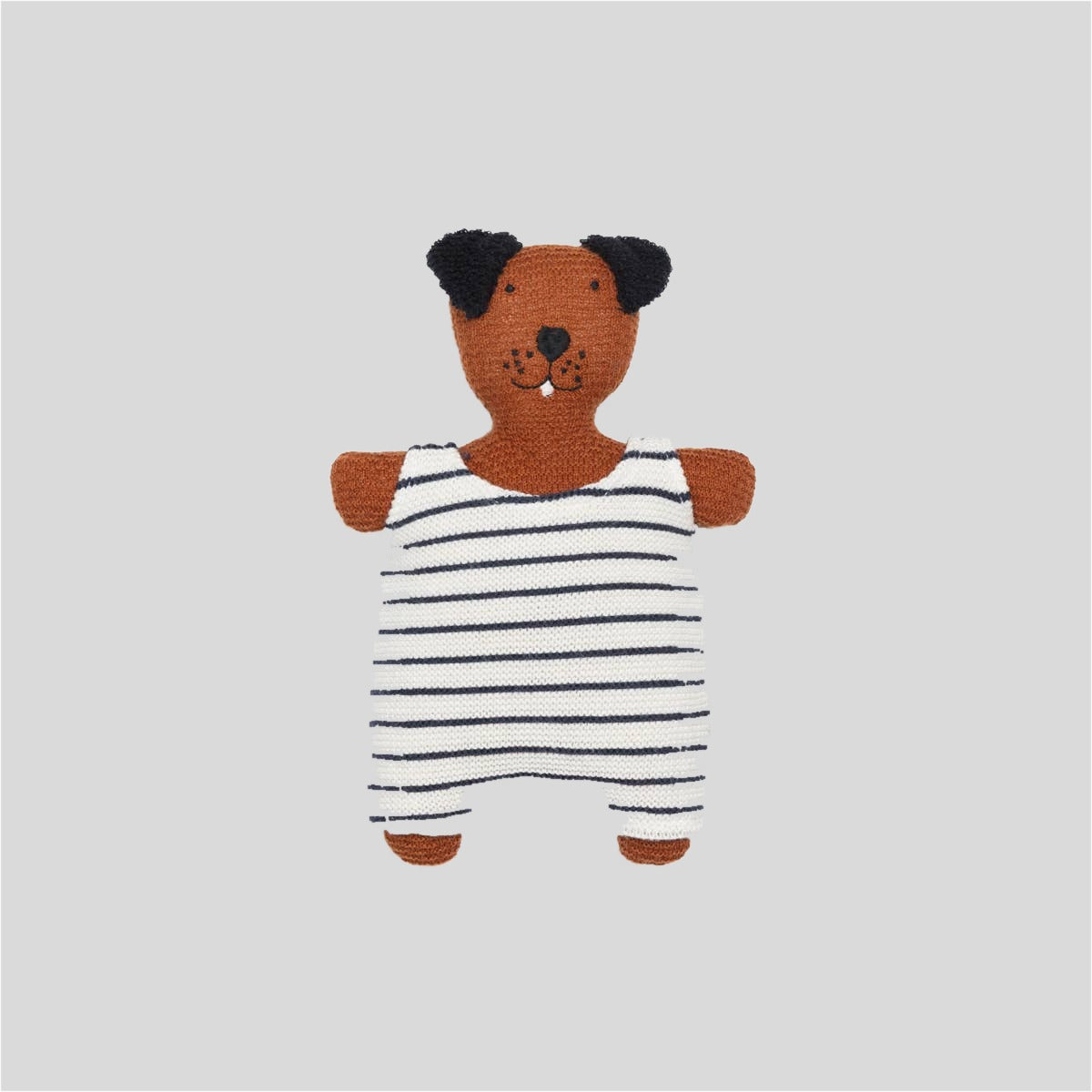 Full of Beans Soft Toy: Dog Navy