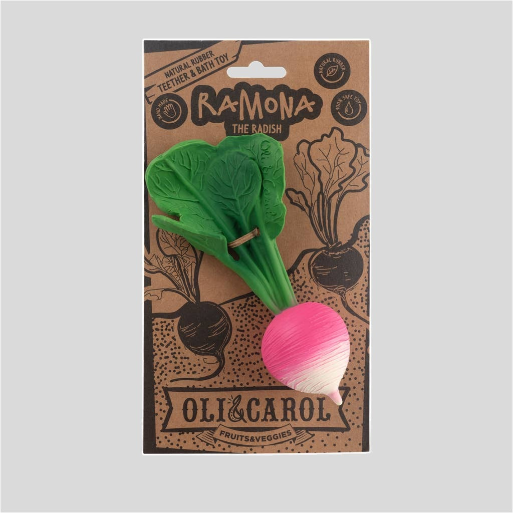 Fruits & Veggies - Natural Baby Teether Oli&Carol