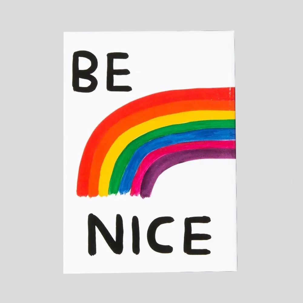 Be Nice Magnet x David Shrigley