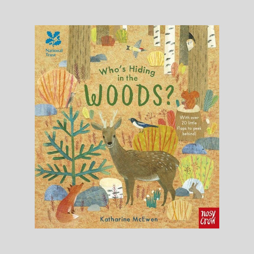 National Trust: Who's Hiding in the Woods? cover