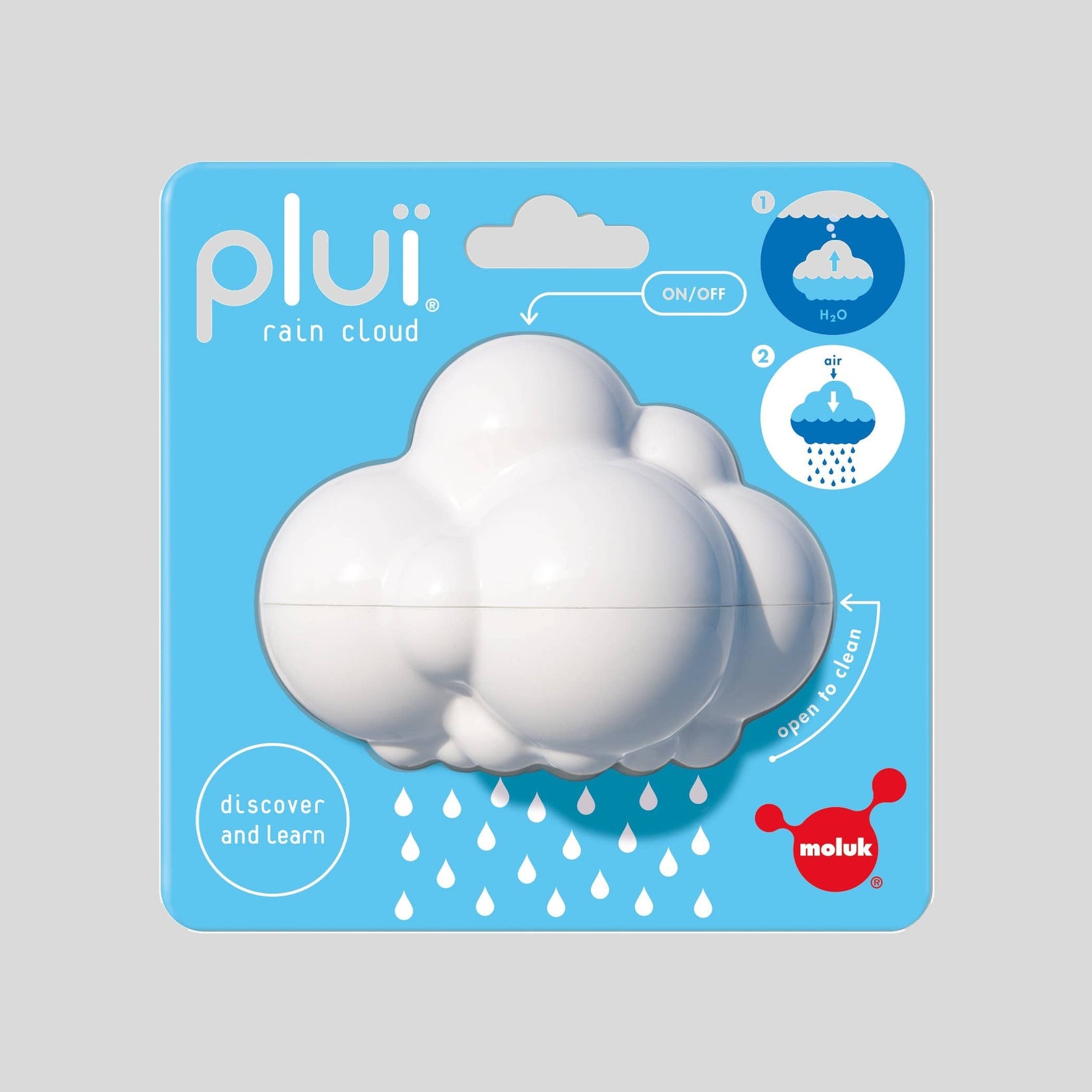 Plui Rain Cloud - Sensory Bath Toy MOLUK