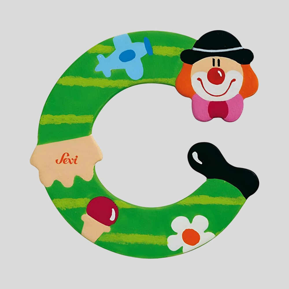Sevi Wooden Clown Letters