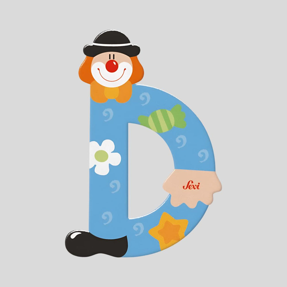 Sevi Wooden Clown Letters