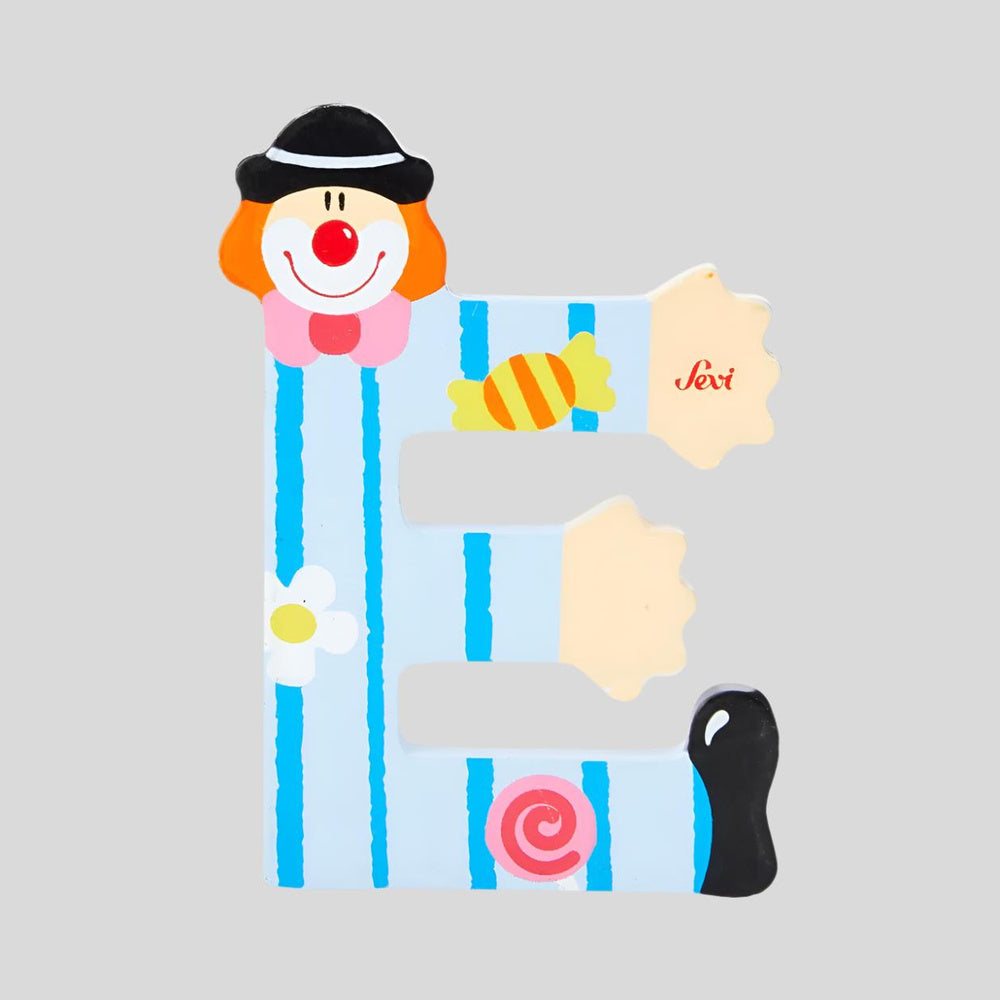 Sevi Wooden Clown Letters