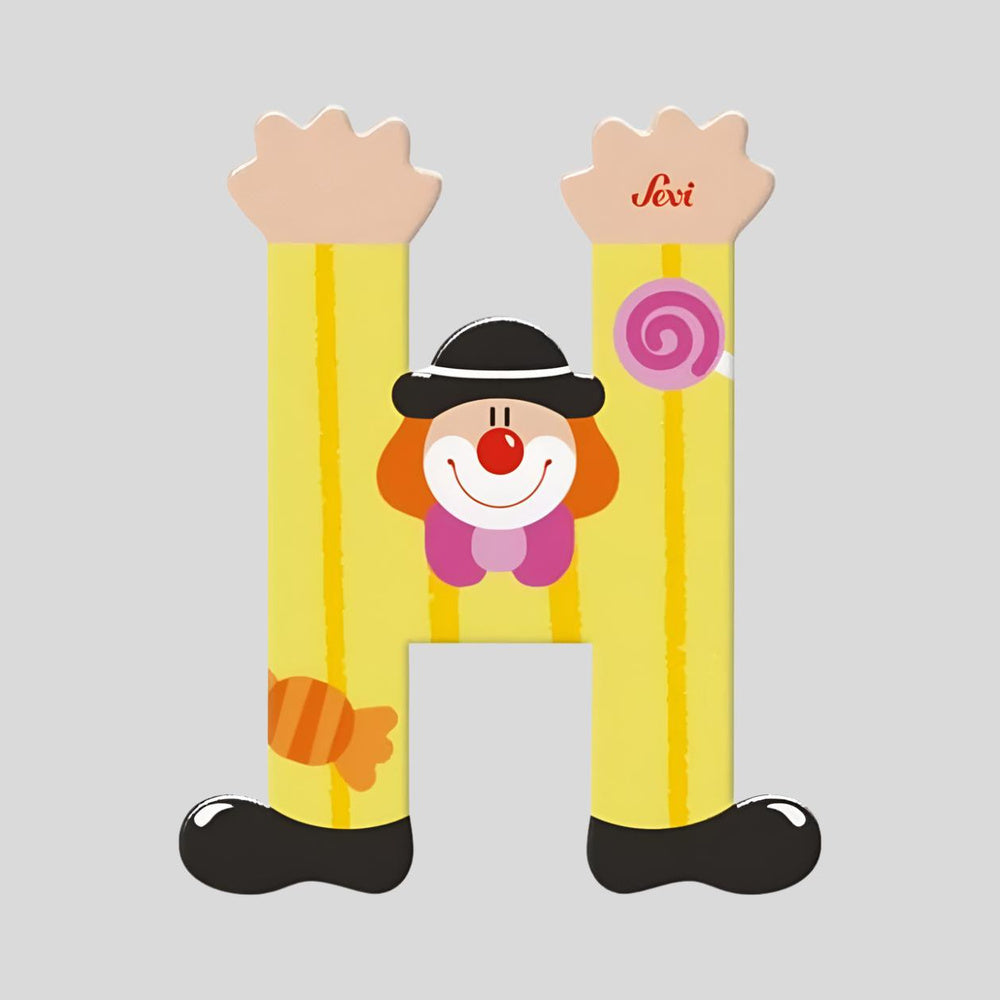 Sevi Wooden Clown Letters