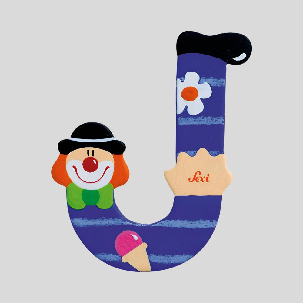 Sevi Wooden Clown Letters