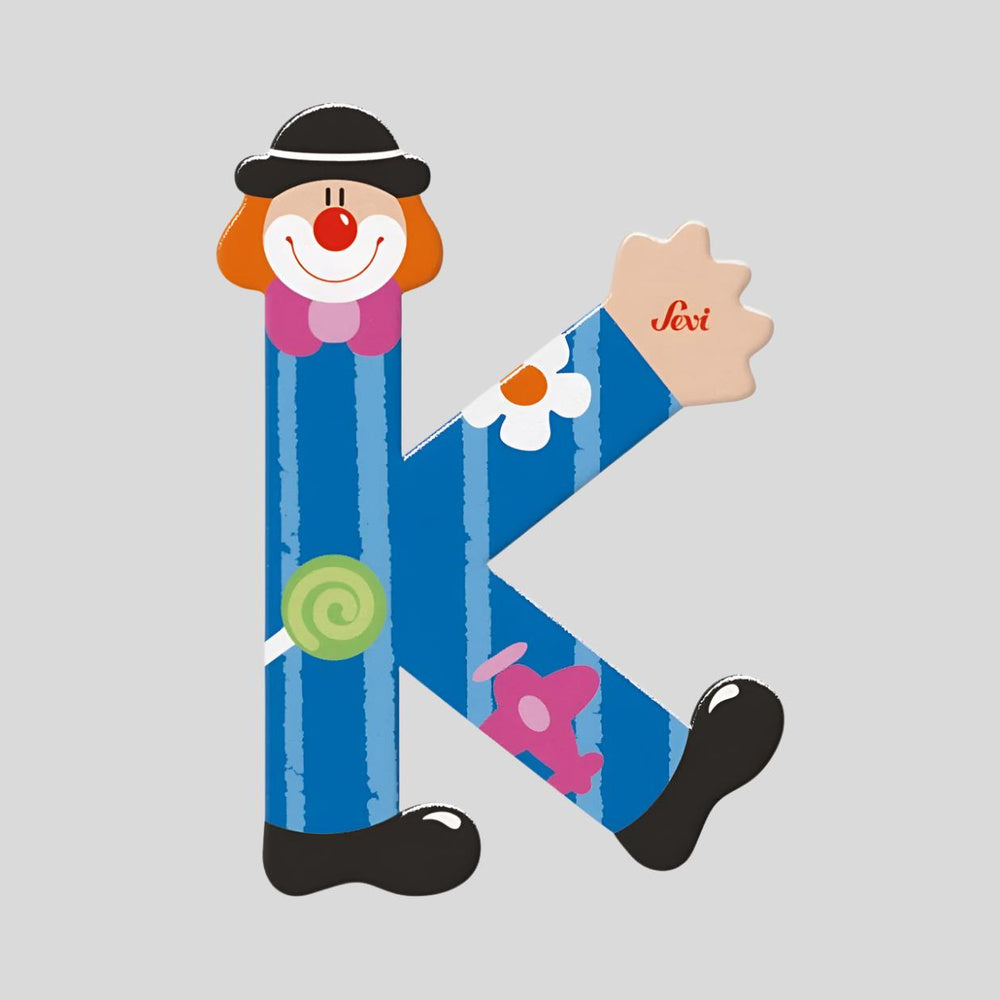 Sevi Wooden Clown Letters