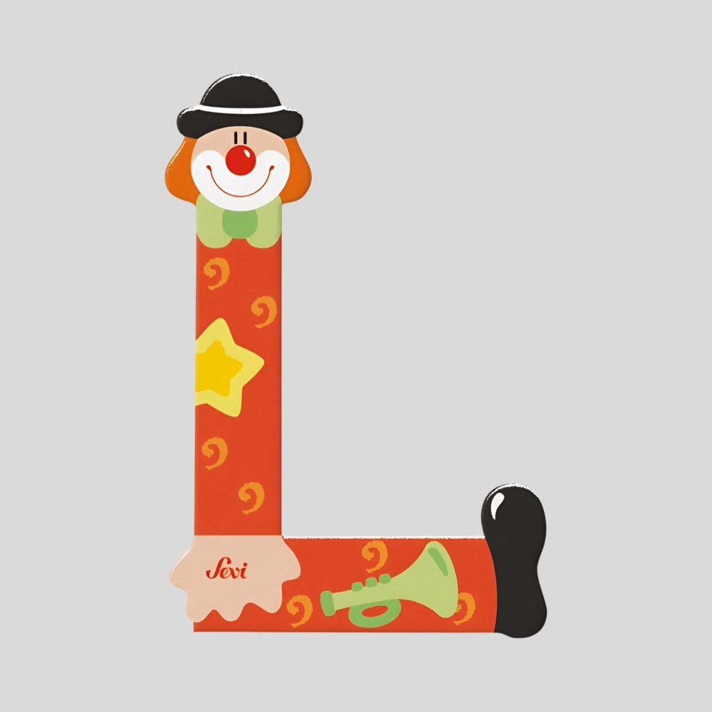 Sevi Wooden Clown Letters