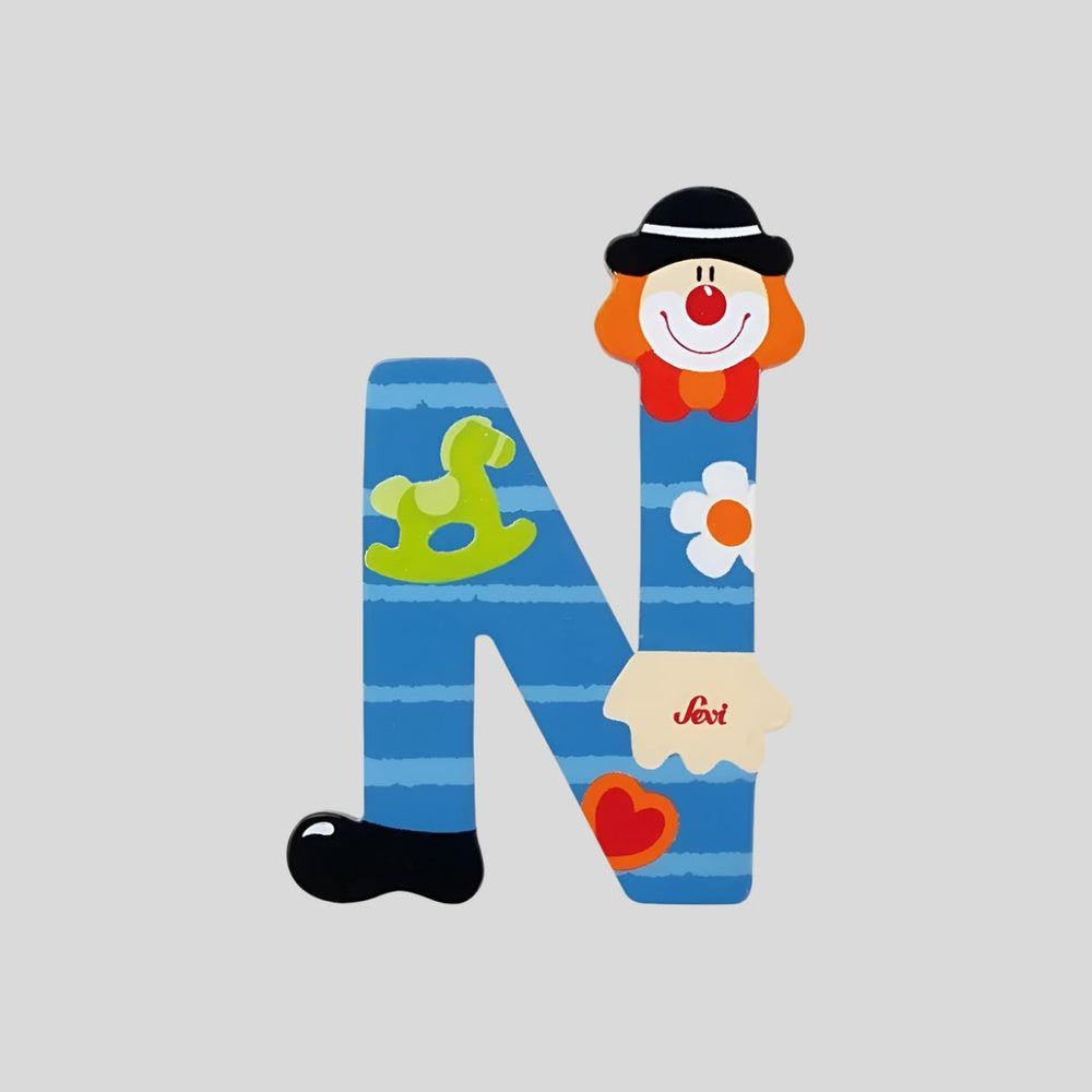 Sevi Wooden Clown Letters