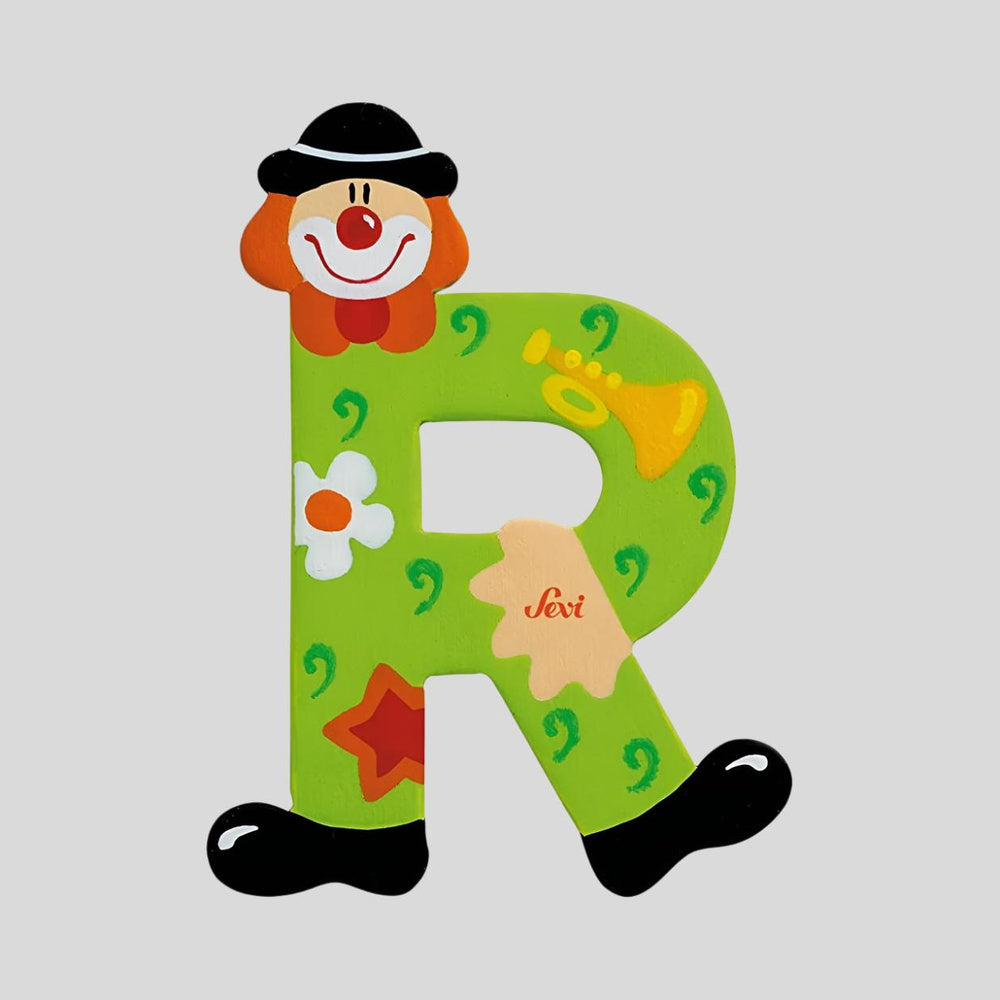 Sevi Wooden Clown Letters