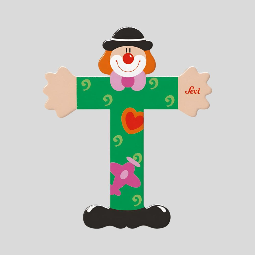 Sevi Wooden Clown Letters