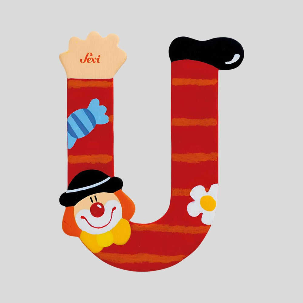 Sevi Wooden Clown Letters