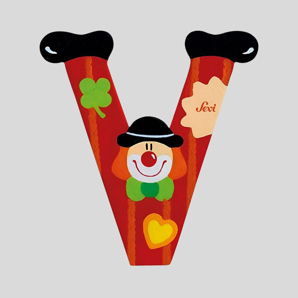 Sevi Wooden Clown Letters