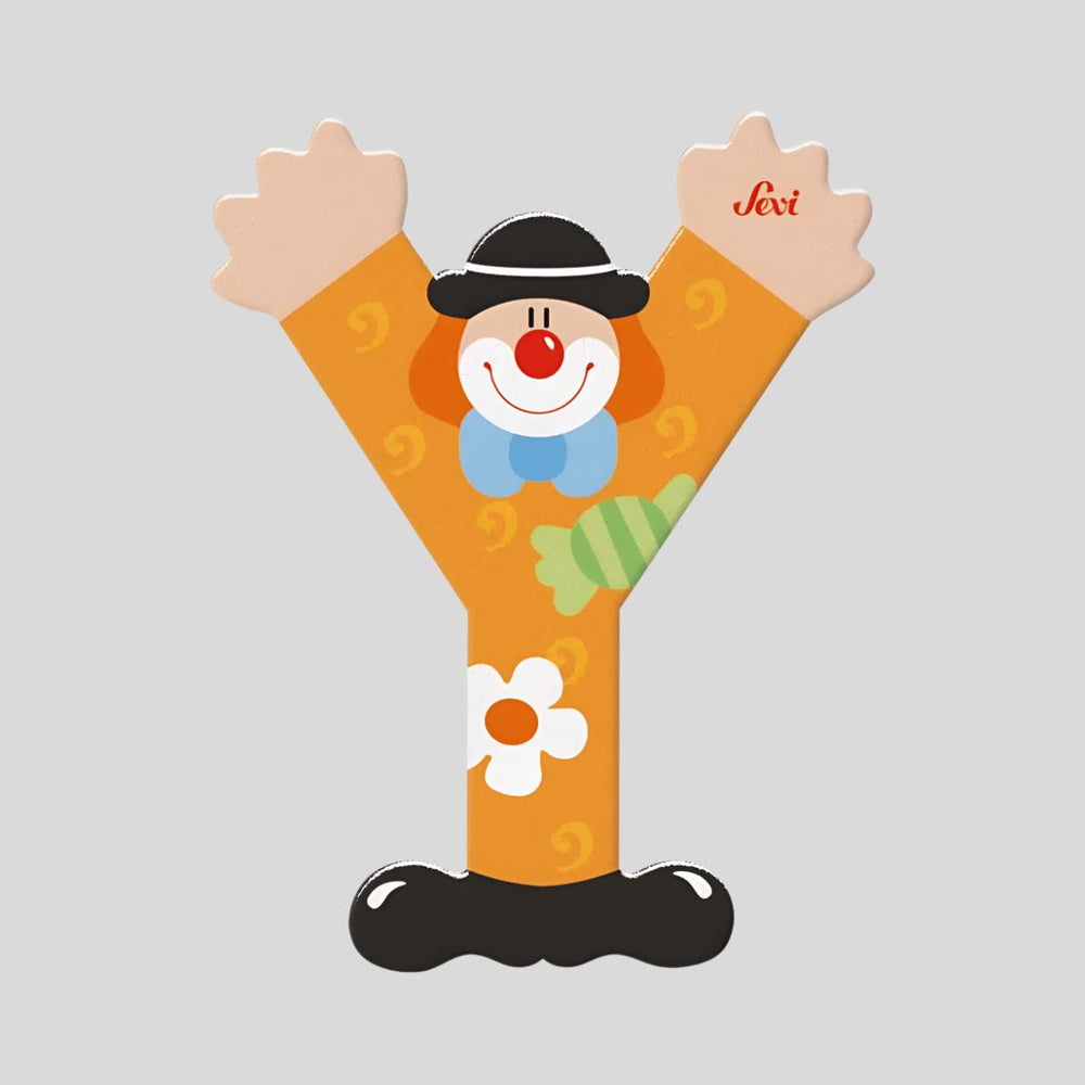 Sevi Wooden Clown Letters